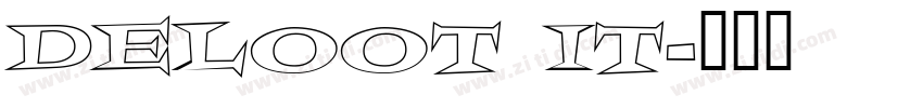 DeLoot It字体转换